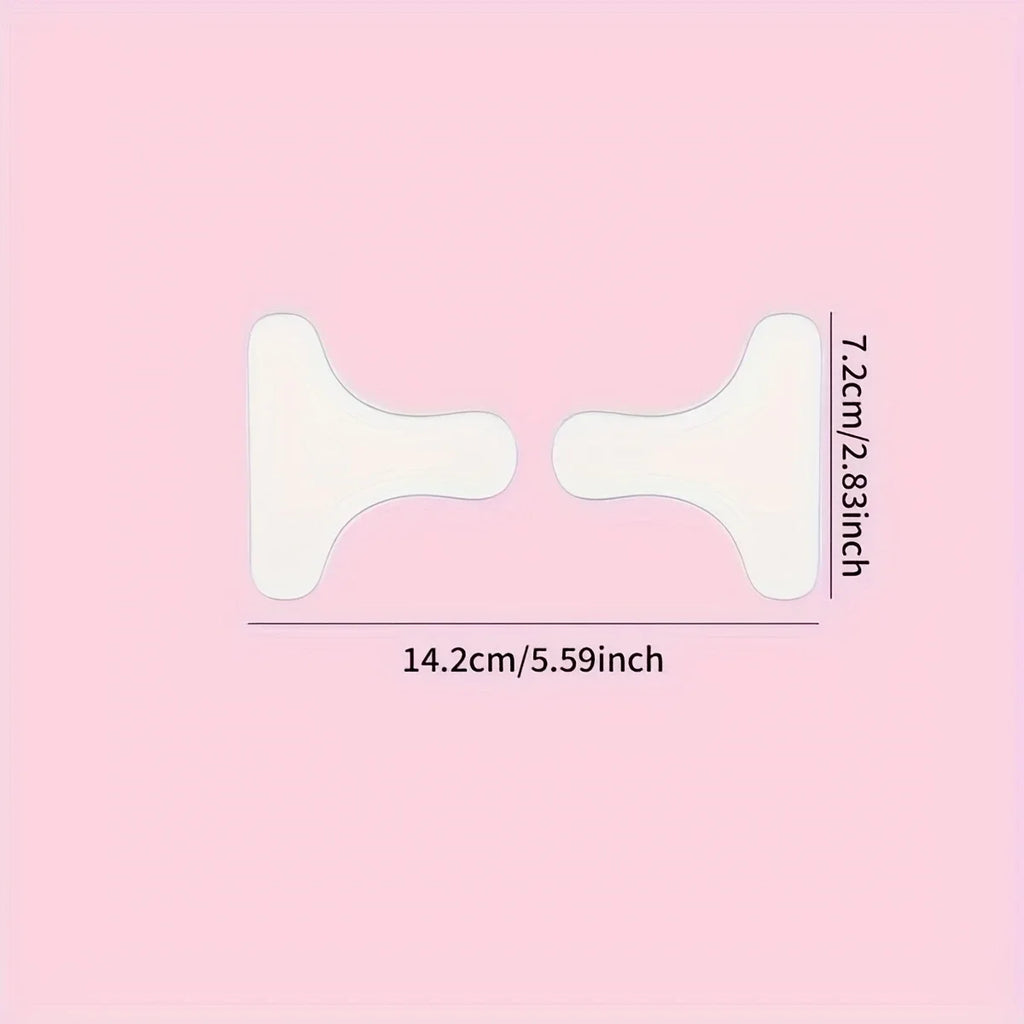 [Silicone Eye Patch] Silicone T-shaped Eye Patch Portable Facial Skincare, 100% Silicone Material, Strong Adhesion